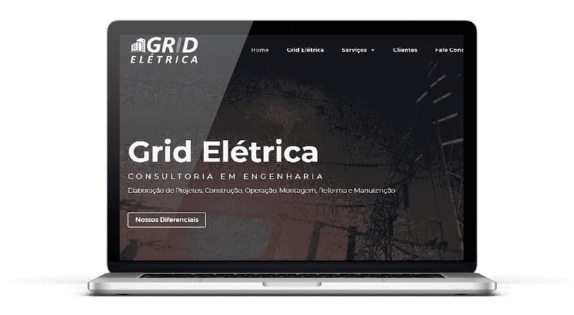 Criação de Site para Engenharia Elétrica