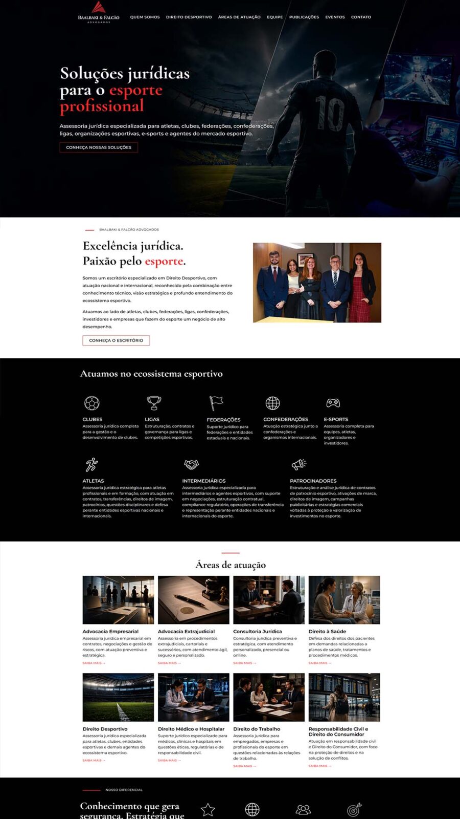 Criação de site advogados